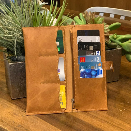 Cell phone wallet